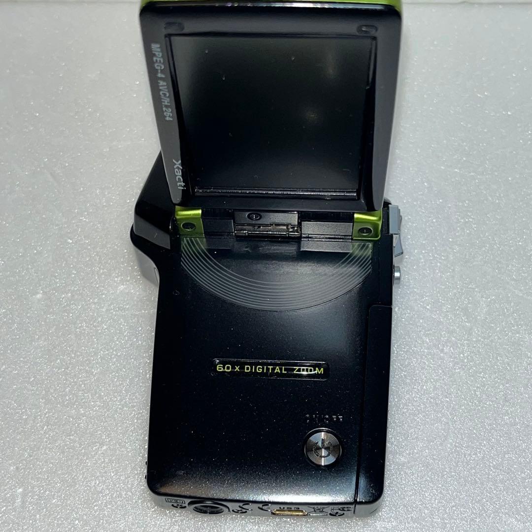 SANYOデジタルムービーカメラXacti DMX-CG65グリーン⭐️フルセット
