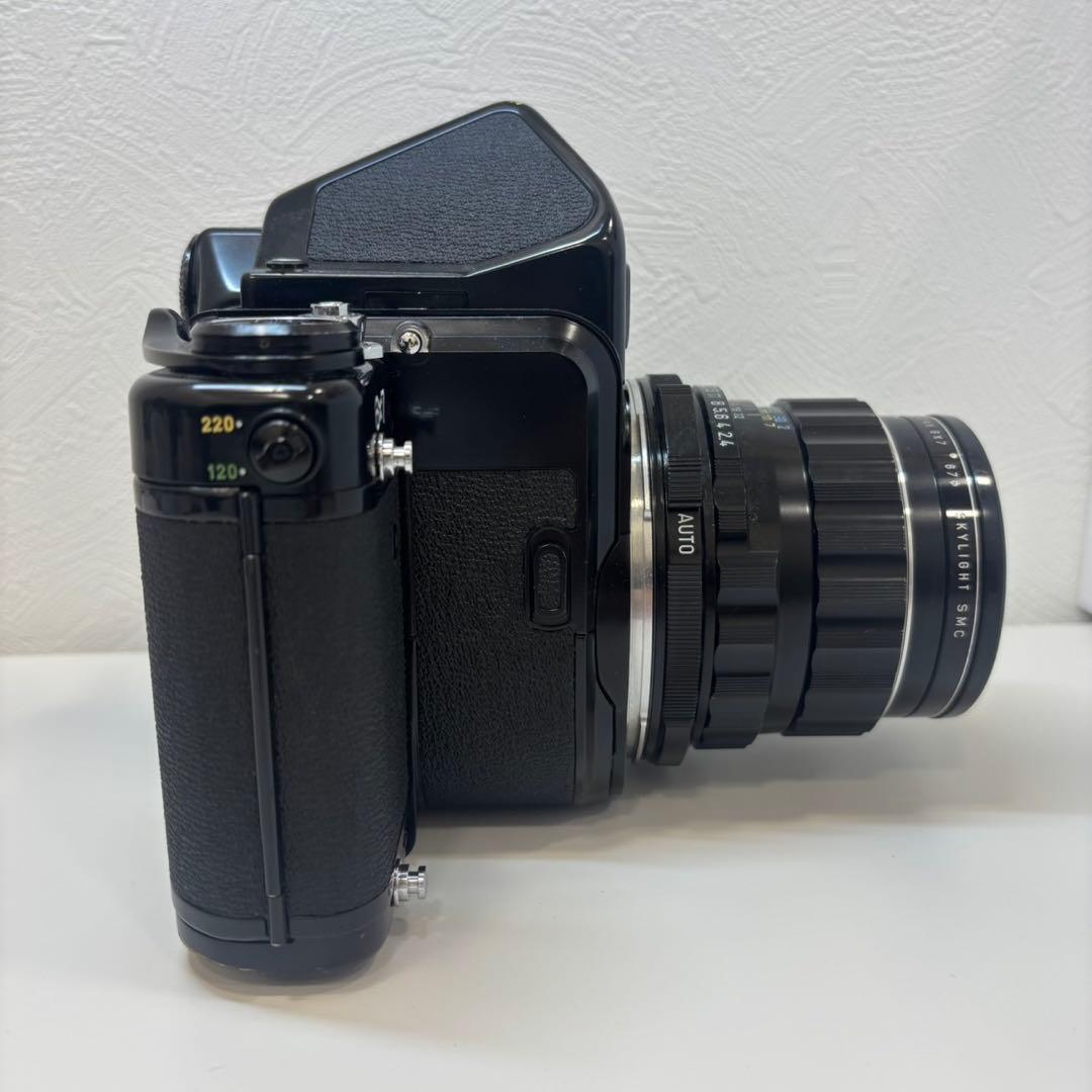 ASAHI PENTAX 6x7 中判フィルムカメラ バケペン