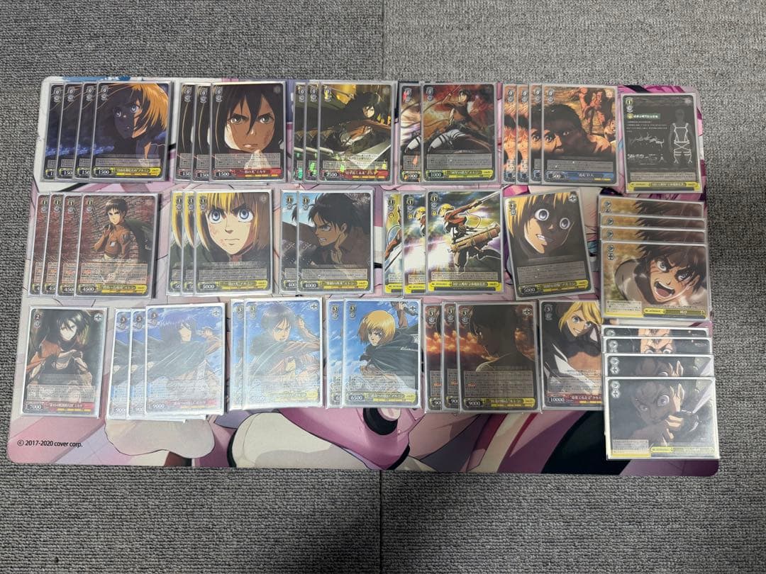 WS 進撃の巨人 8風デッキ