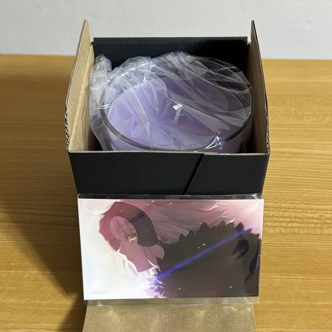 FGO　ジャンヌ・ダルク　オルタ　アロマキャンドル　ポートレイト付き
