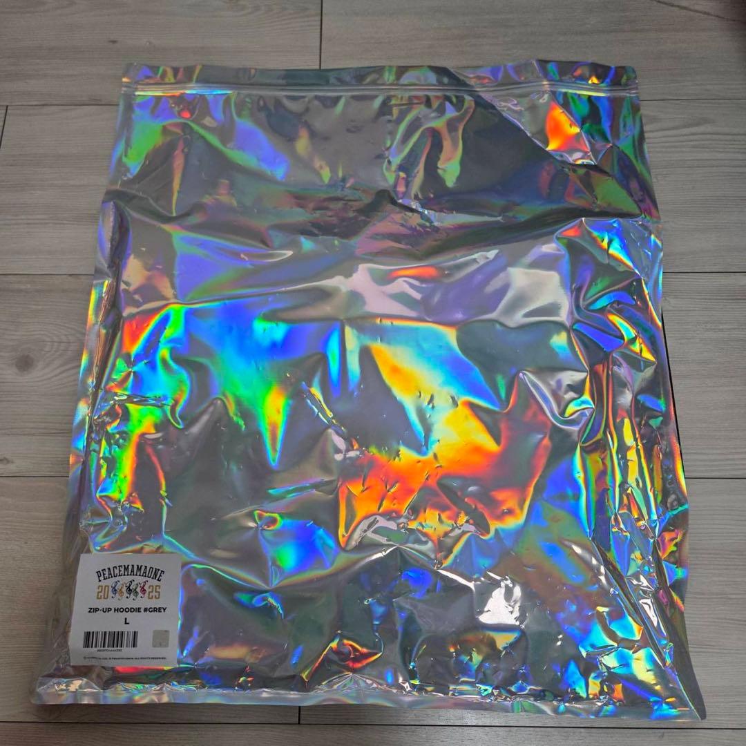 G-DRAGON ジヨン ジードラゴン韓国 popup限定 フーディ グレーL