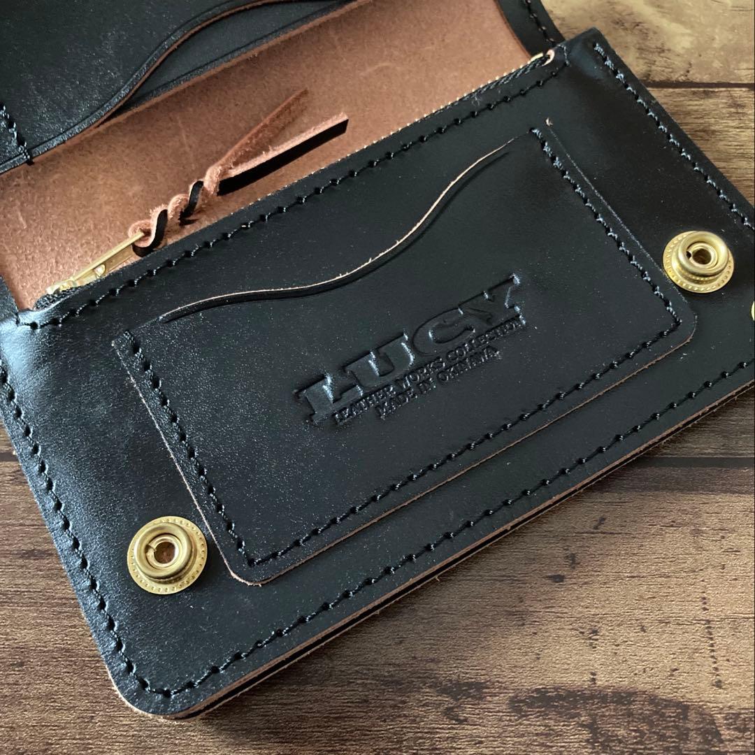 【とも】北米ステアハイド トラッカーウォレット150（ミドル）【オーダー】