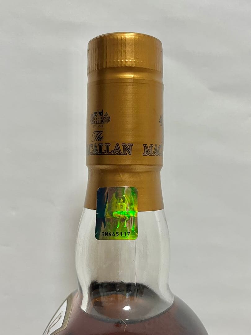 【新品】マッカラン　12年ギフトパック　旧ボトル　シェリーオークカスク