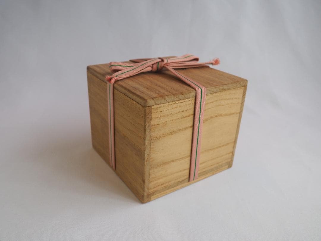 裏千家15世鵬雲斎御書付『乾山写梅茶碗』永楽善五郎(即全)造 (共箱)