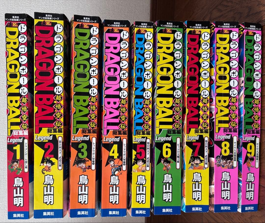 ドラゴンボール　総集編　超悟空伝　全巻（1-18）