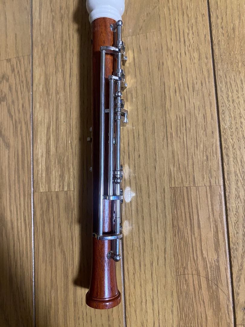 美品YAMAHA 左手用 ソプラノリコーダー 付属品完備 バック付