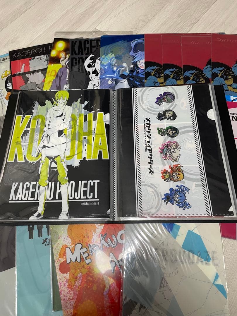 カゲロウデイズ カゲロウプロジェクト クリアファイルセット まとめ売り