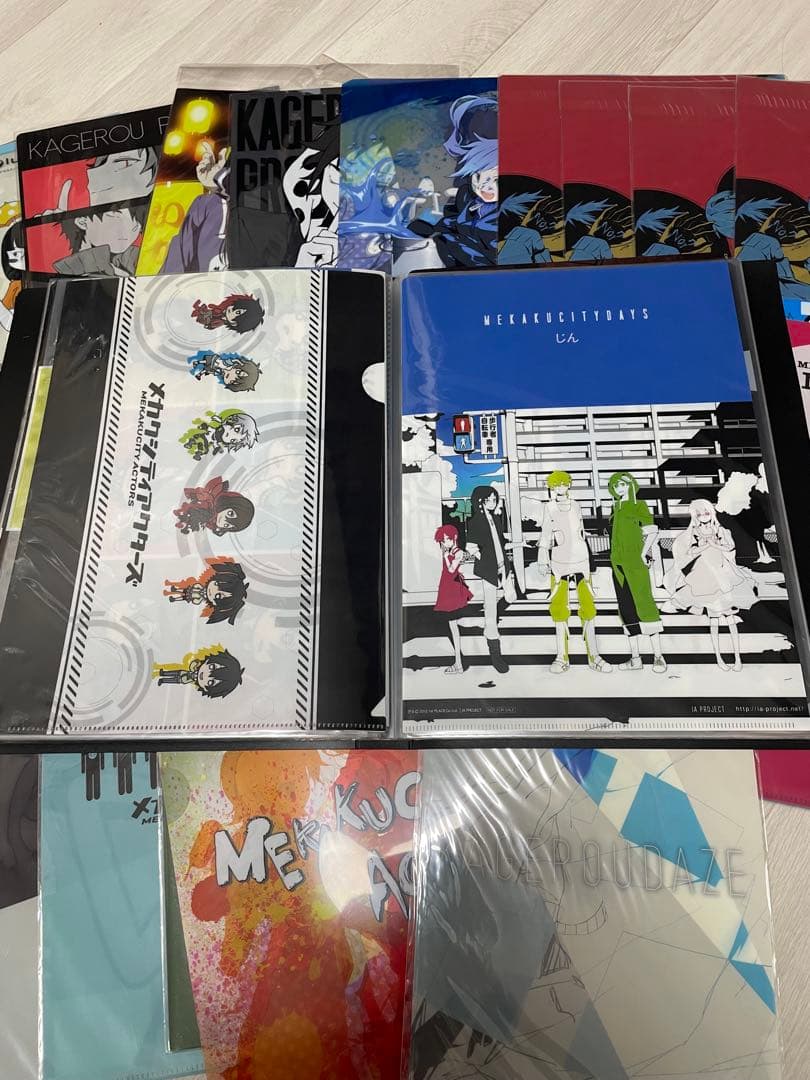 カゲロウデイズ カゲロウプロジェクト クリアファイルセット まとめ売り