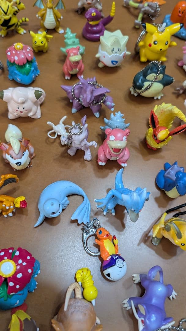 ポケモンフィギュアセット 約100体 キーホルダー付き　まとめ売り