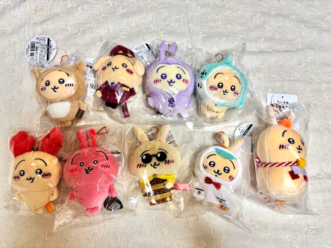 ちいかわ うさぎマスコット ぬいぐるみ まとめ売り 31個 ※写真2枚