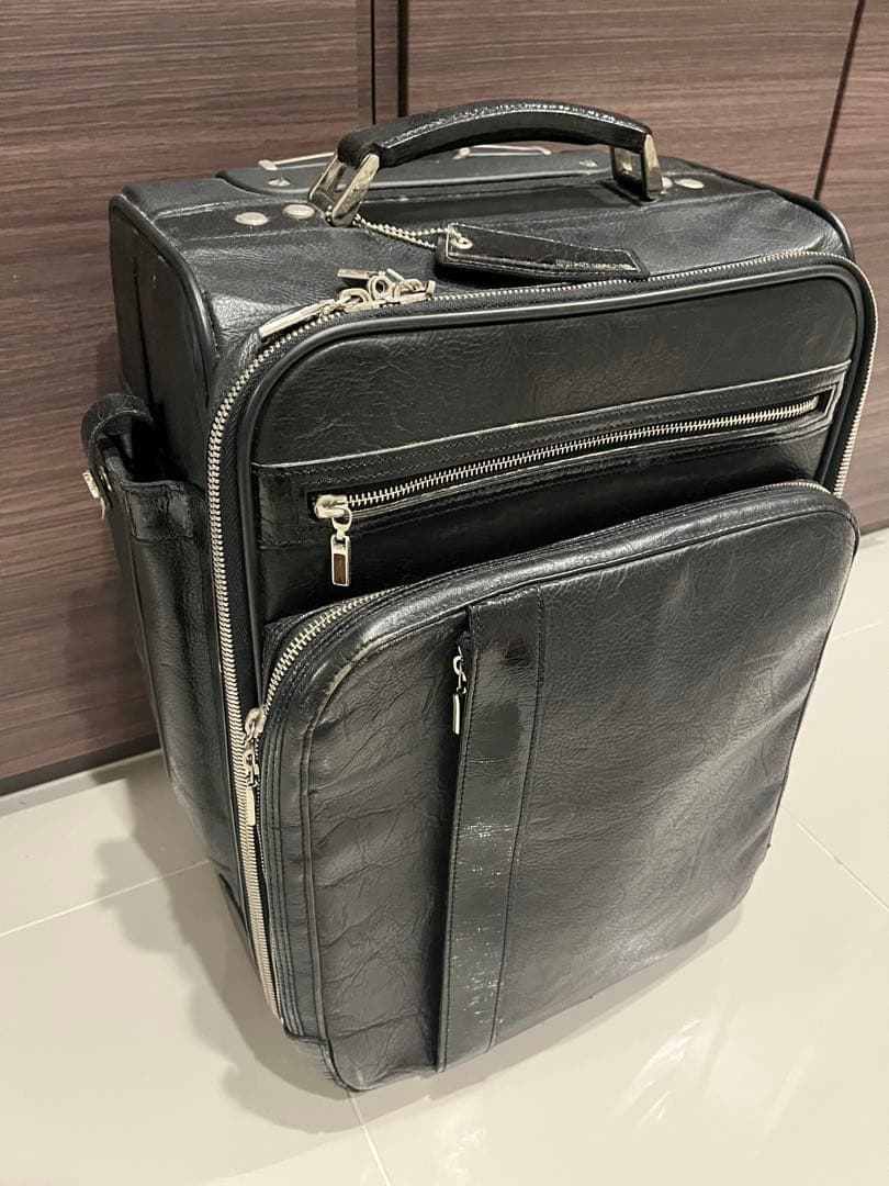 【マスターピースVINTERKS 】レザー キャリーケース トラベル バッグ