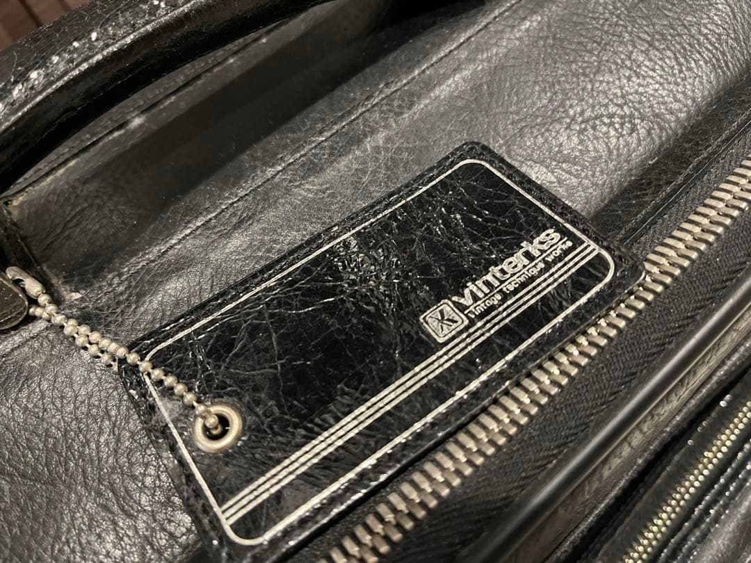 【マスターピースVINTERKS 】レザー キャリーケース トラベル バッグ