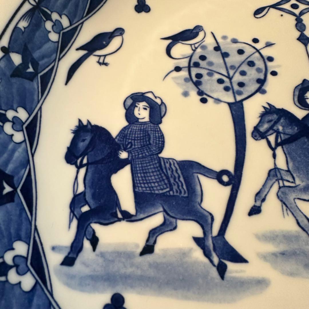 玄昌窯　大皿　飾り皿