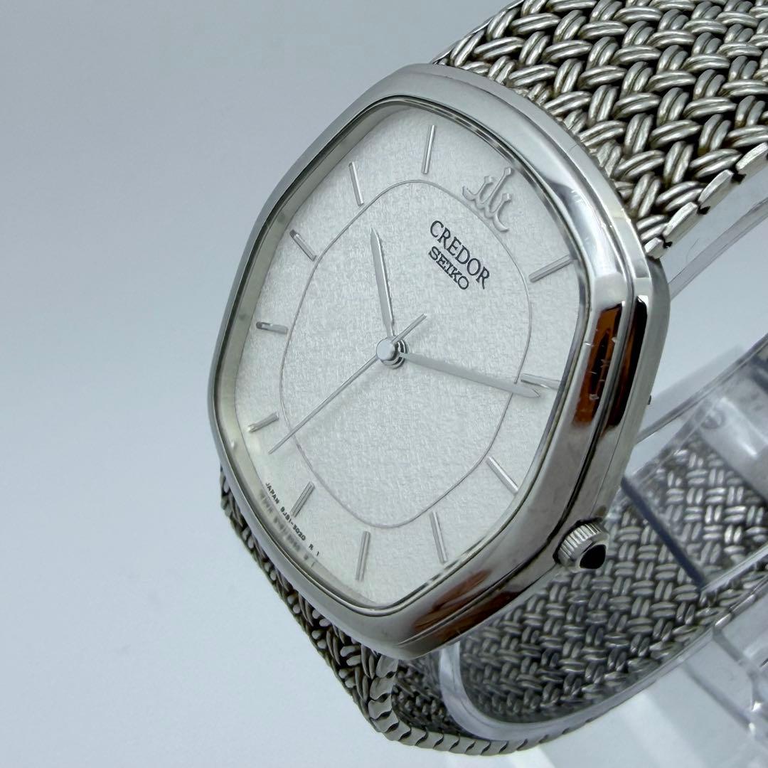 【稼働 新品電池】セイコー クレドール 8J81-5030 腕時計 クオーツ