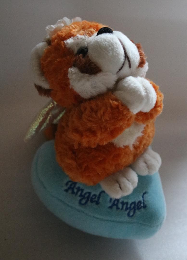 d◻︎TAKE OFF◻︎　天使　レッサーパンダ　ぬいぐるみ　オルゴール