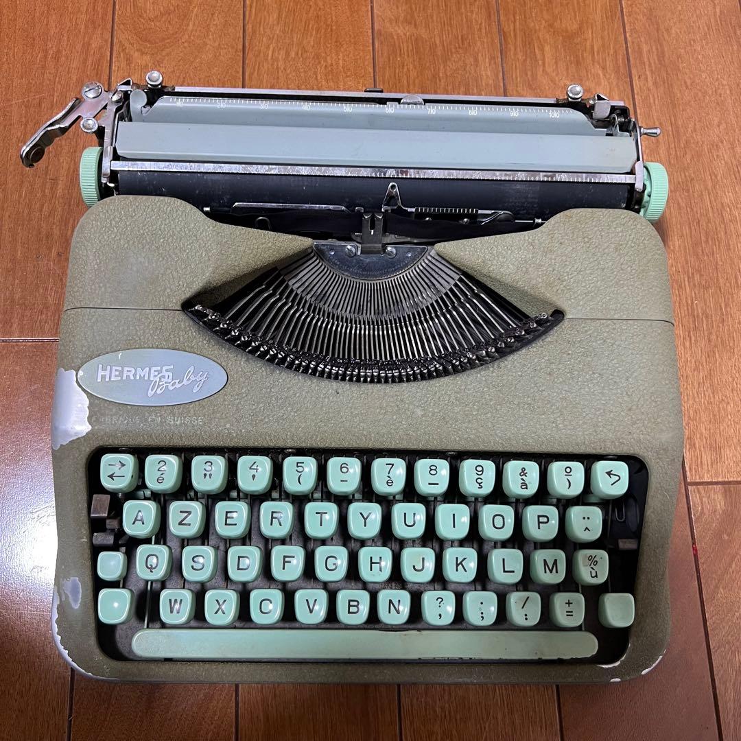 HERMES タイプライター レトロ ヴィンテージ アンティーク　スイス製