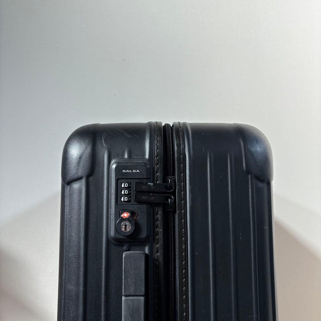 美品　RIMOWA SALSA 47L 4輪　キャリーケース　マットブラック　黒