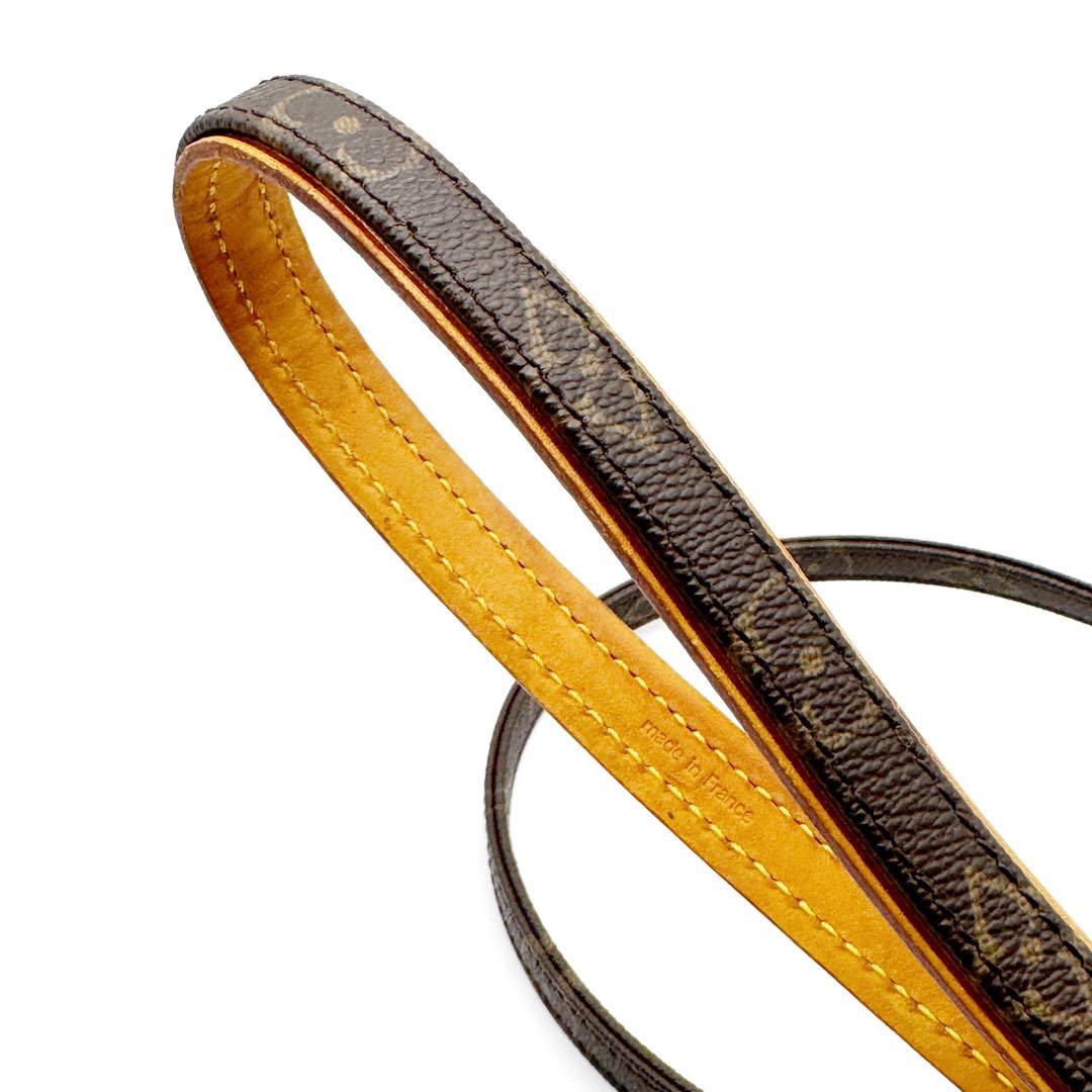 LOUIS VUITTON ルイヴィトン リード 小型犬 モノグラム レザー