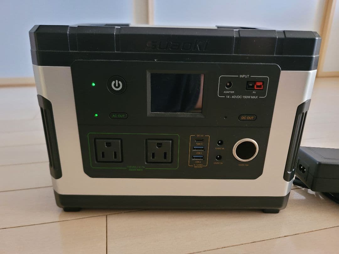 【ありがとさん。】suaoki ポータブル電源 G500【美品】