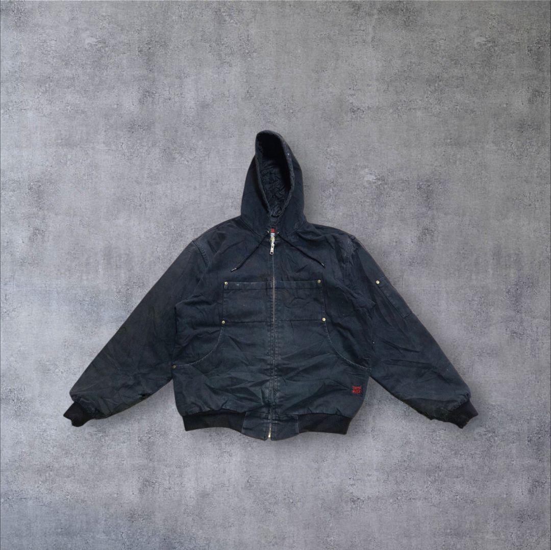 希少ダックジャケットTOUGHDUCKタフダック黒アクティブジャケットカナダ製