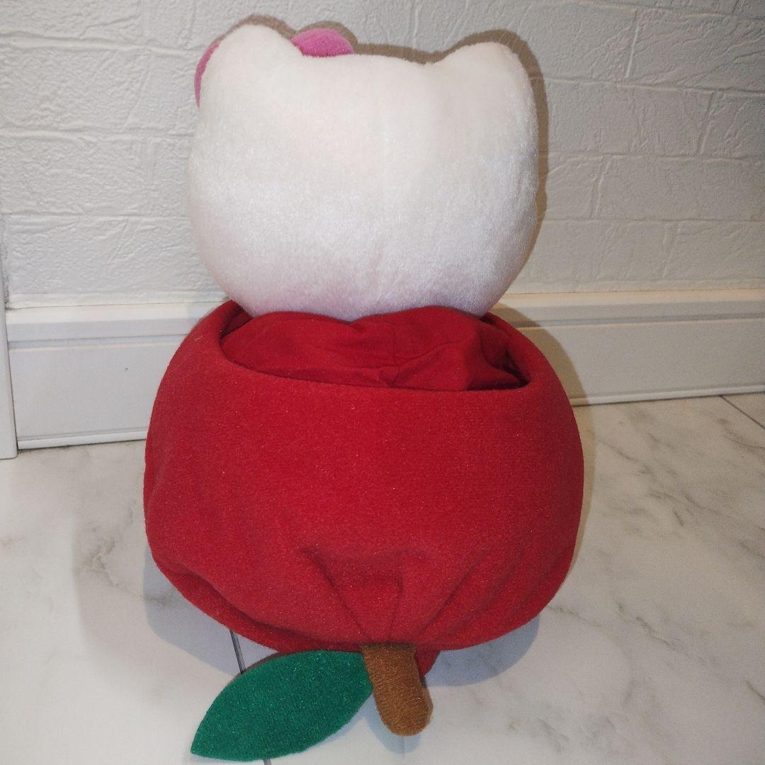 ハローキティ信州限定 りんごキティー♡ご当地ぬいぐるみ　 美品　希少　レトロ