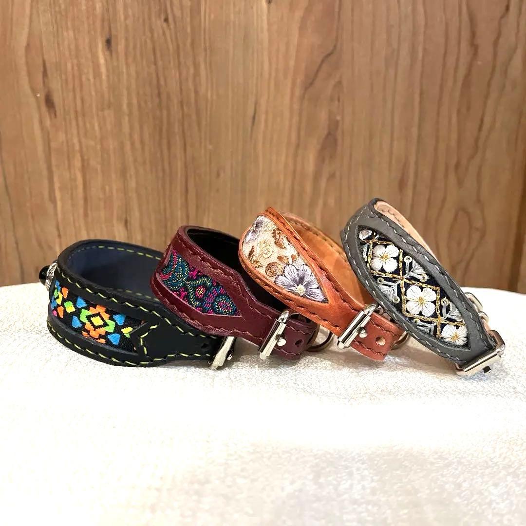 H☆T　犬の首輪　ハンドメイド