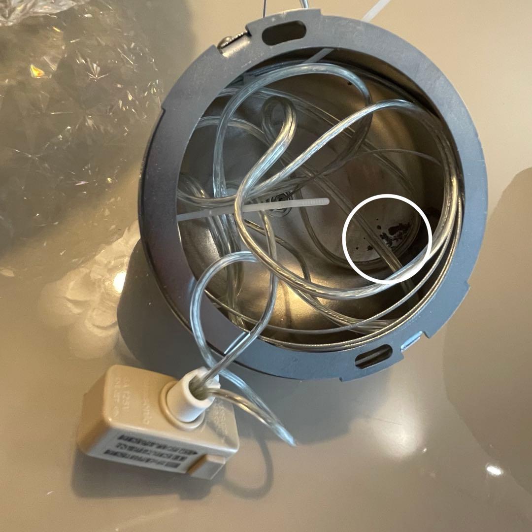 【美品】Kartellプラネット（ペンダント）クリスタル