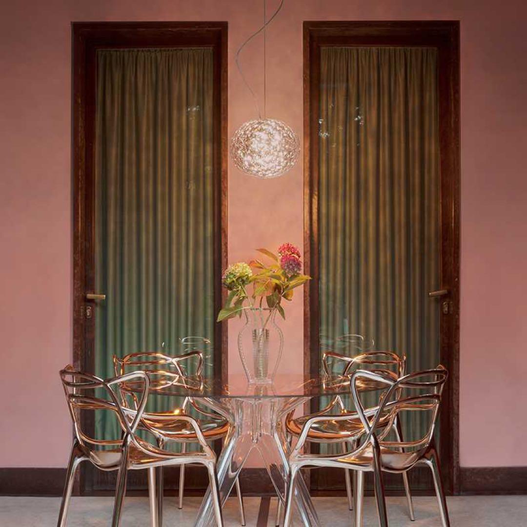 【美品】Kartellプラネット（ペンダント）クリスタル