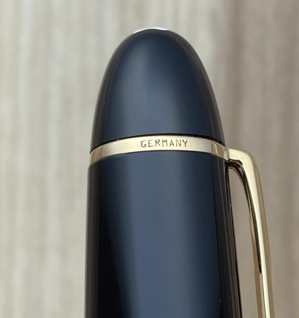 美品 モンブラン 149 18K (F) 細字 750 ゴールド 吸入式 万年筆