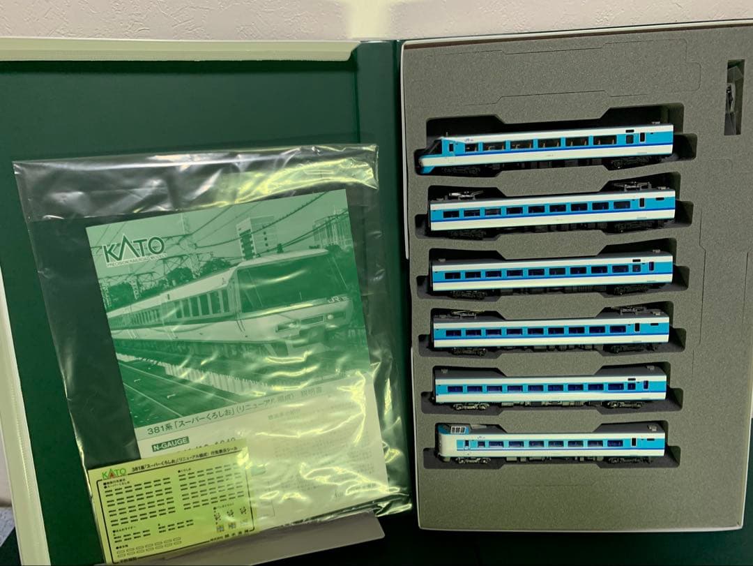 【未使用】KATO 381系 スーパーくろしお 6両基本セット