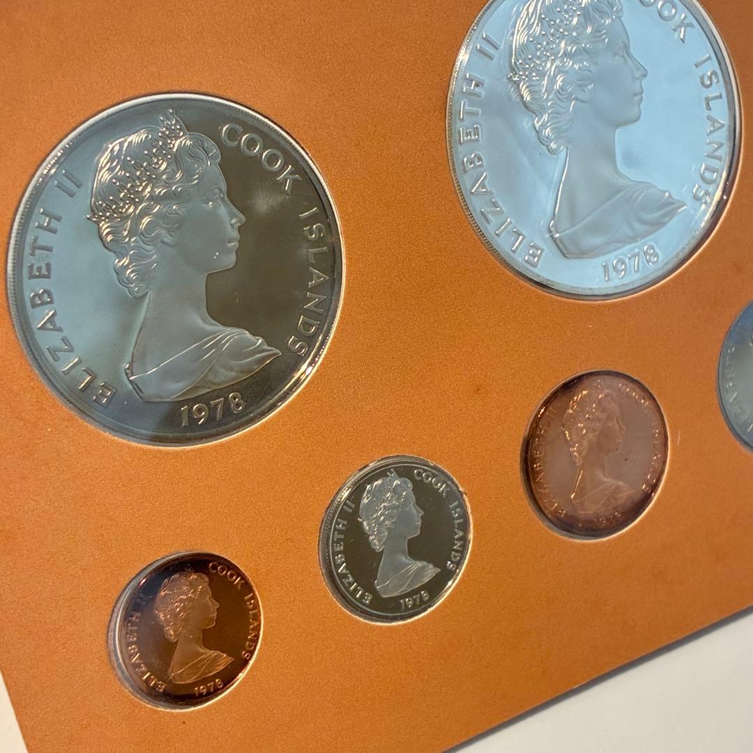 1978年 フランクリン・ミント クック諸島 プルーフセット