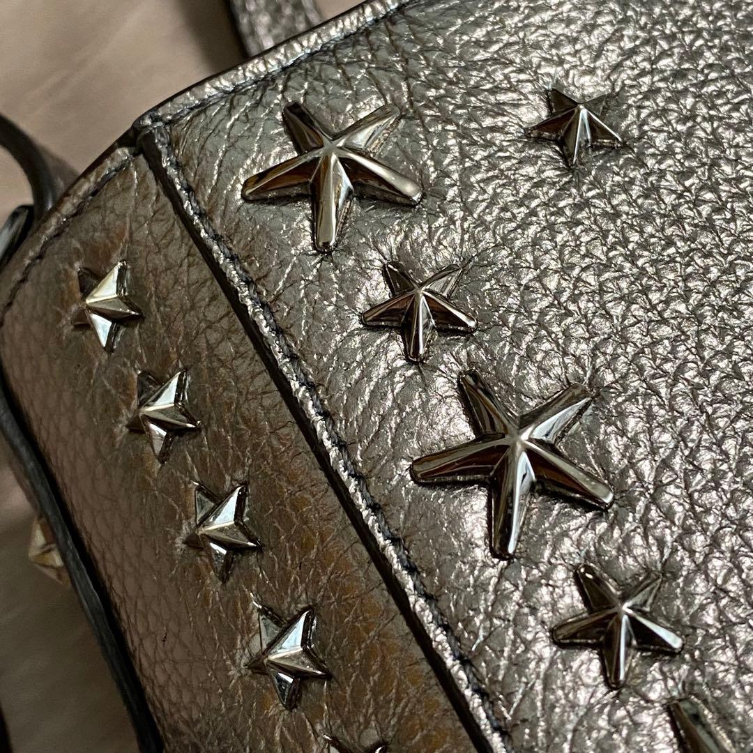 ◆美品◎ Jimmy Choo ジミーチュー スタースタッズ　ハンドバッグ