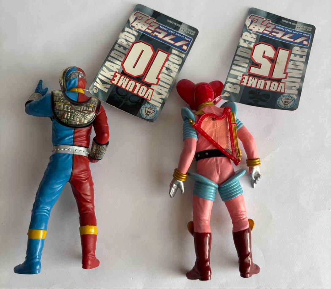 ソフビ魂 キカイダー01 ビジンダー 2種セット