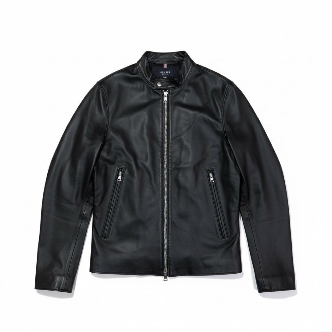 【極美品】BEAMS HEART シングルライダースジャケットL