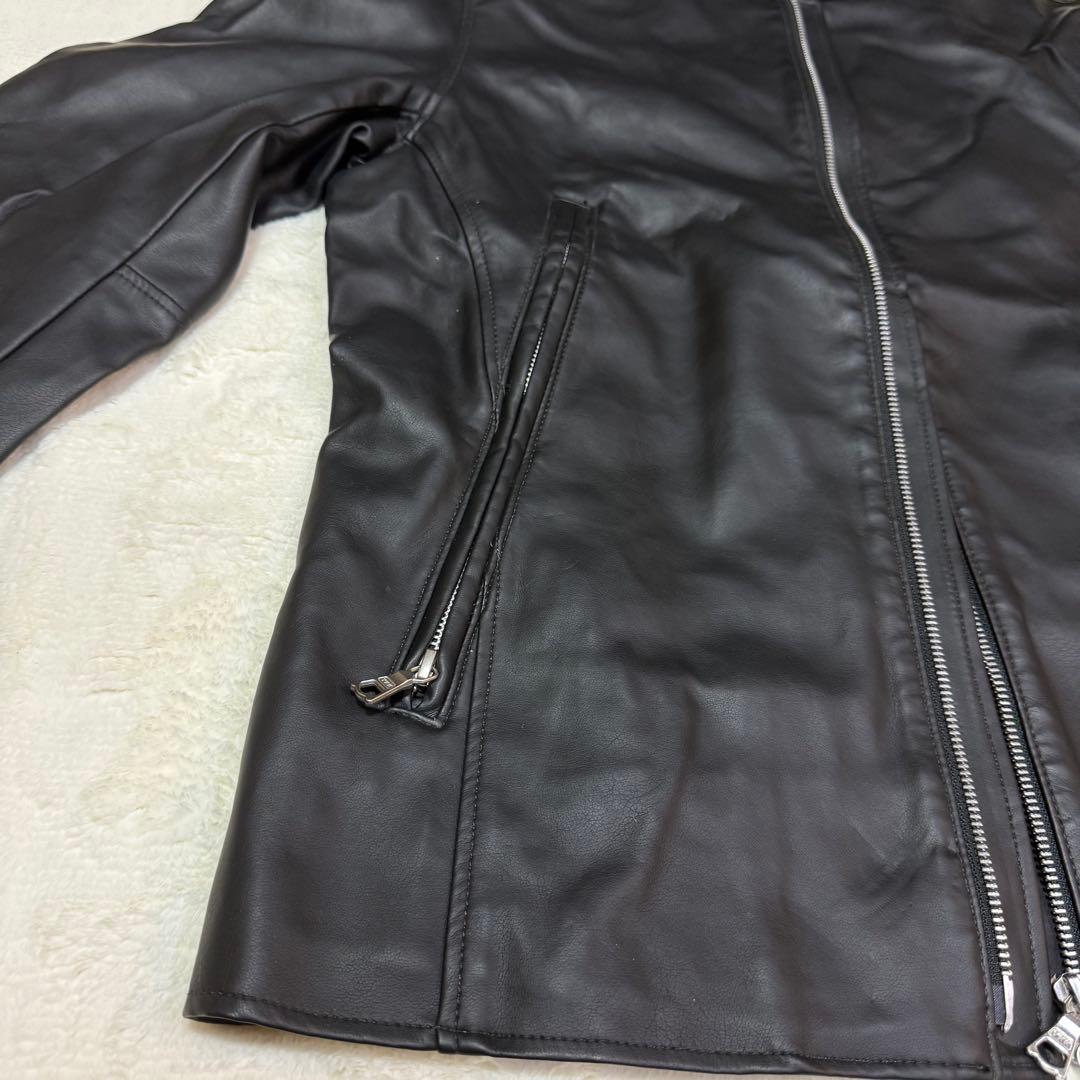 【極美品】BEAMS HEART シングルライダースジャケットL