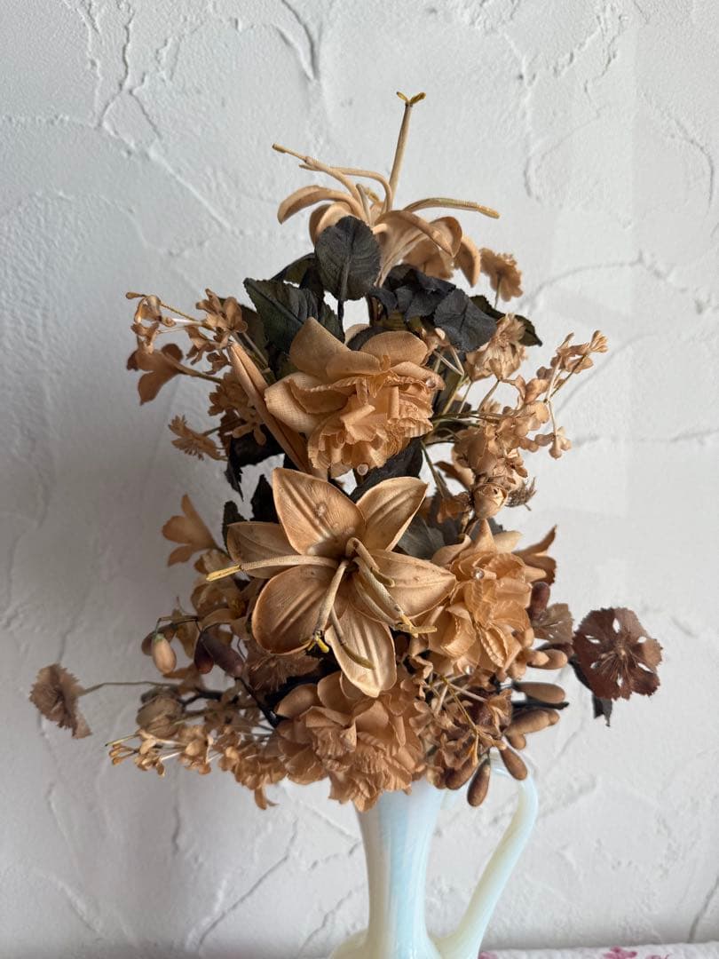 フランスアンティーク　布花　ブーケ