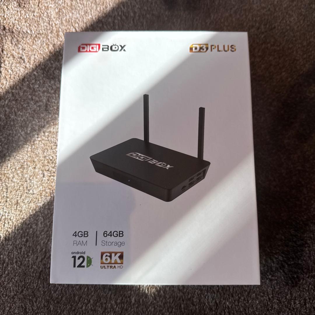 DIGIBOX D3plus 4GB 64GB ストリーミングデバイス