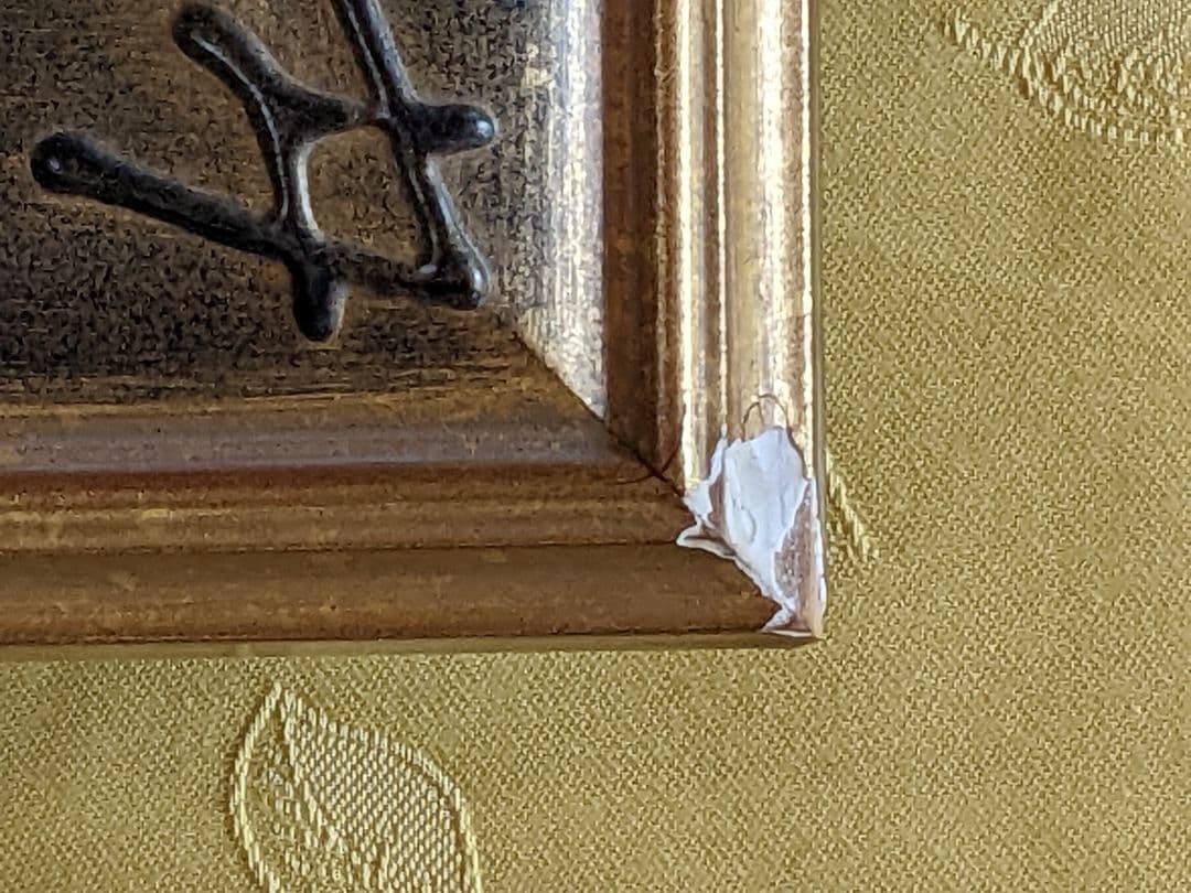 お値下げ。 八代亜紀 、真作油彩画。 ブーツの中で。３Ｓサイズ。