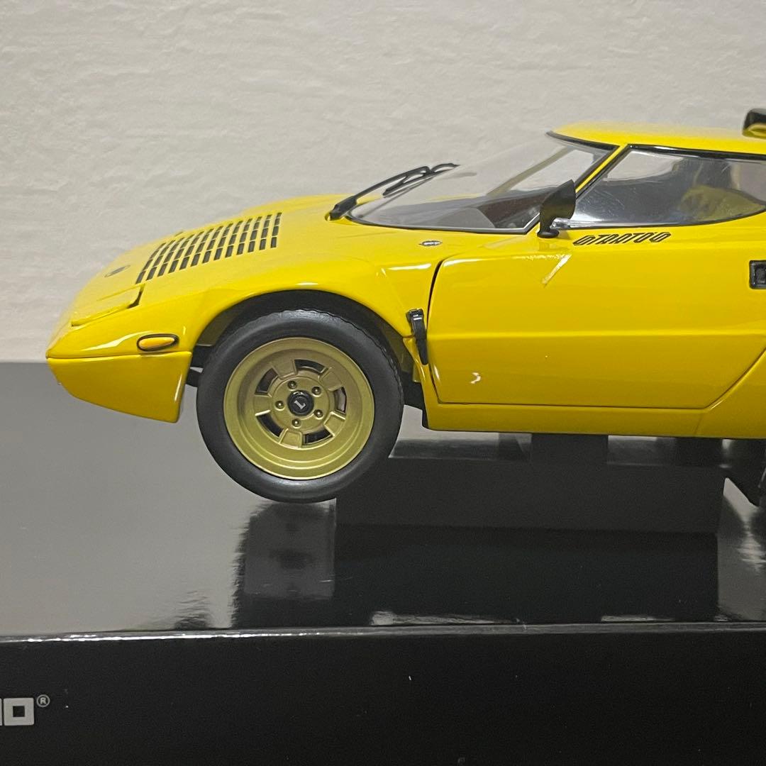 J*1様 京商 1/18 ランチア ストラトス HF イエロー