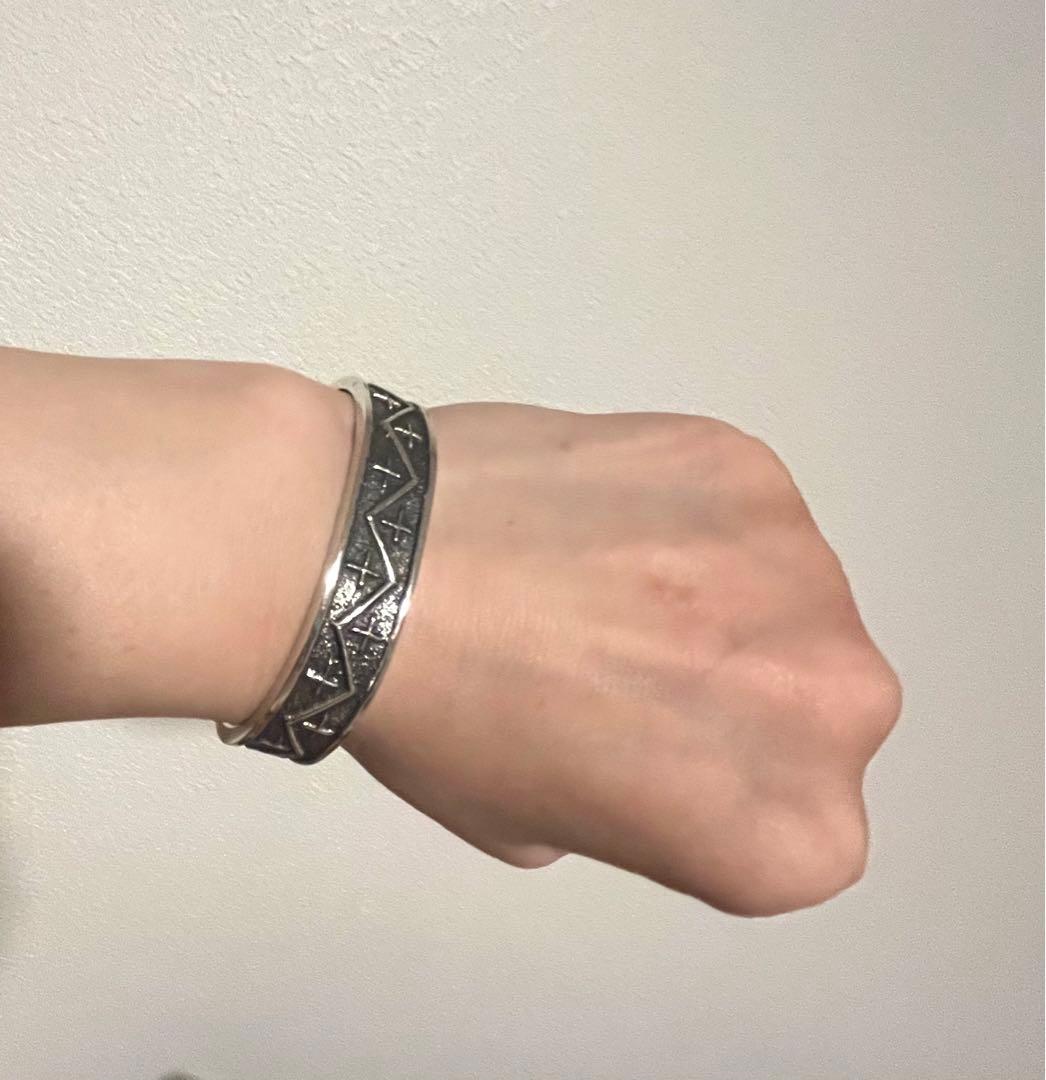 アーロンアンダーソン　バングル　インディアンジュエリー　navajo ナバホ