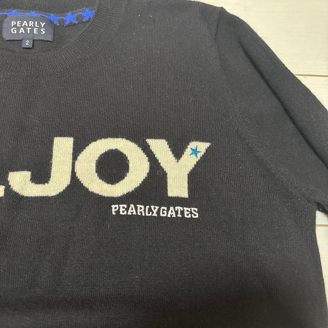 パーリーゲイツ　新品未使用　黒セーター