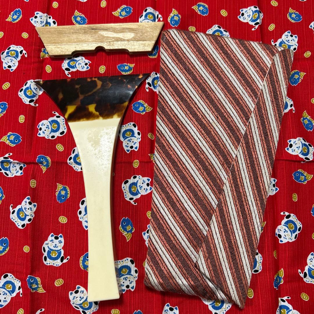 三味線　撥　入れ物付き