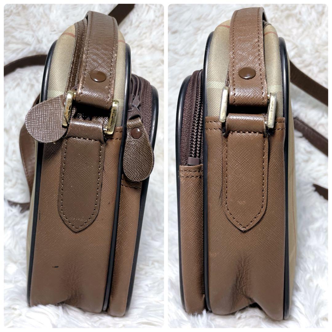 Burberrys バーバリー ショルダーバッグ　ホースロゴ　チェック