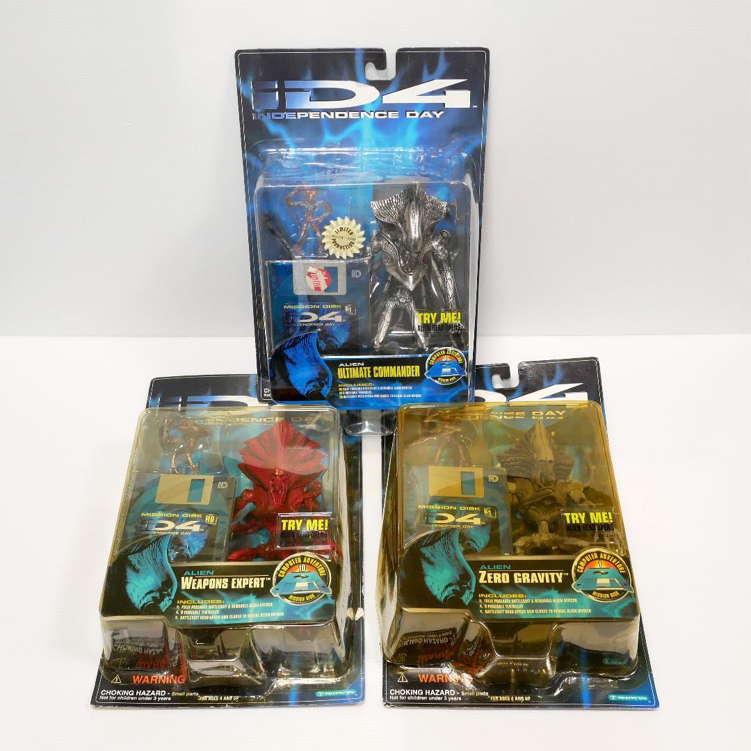 「インデペンデンス・デイ」アクションフィギュア３種