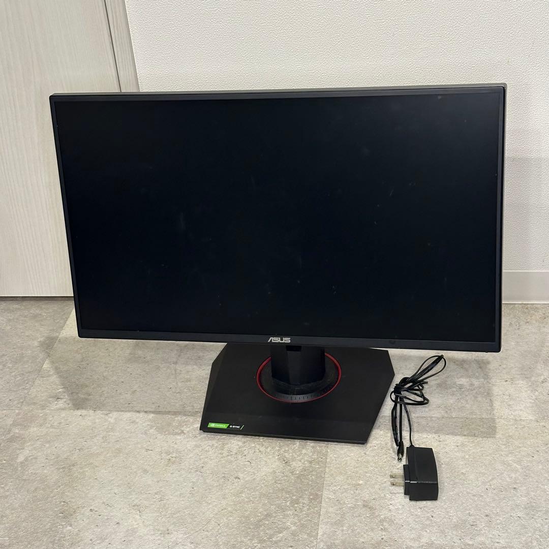 【中古】ASUS ゲーミングモニター VG258QR-J 24.5インチ