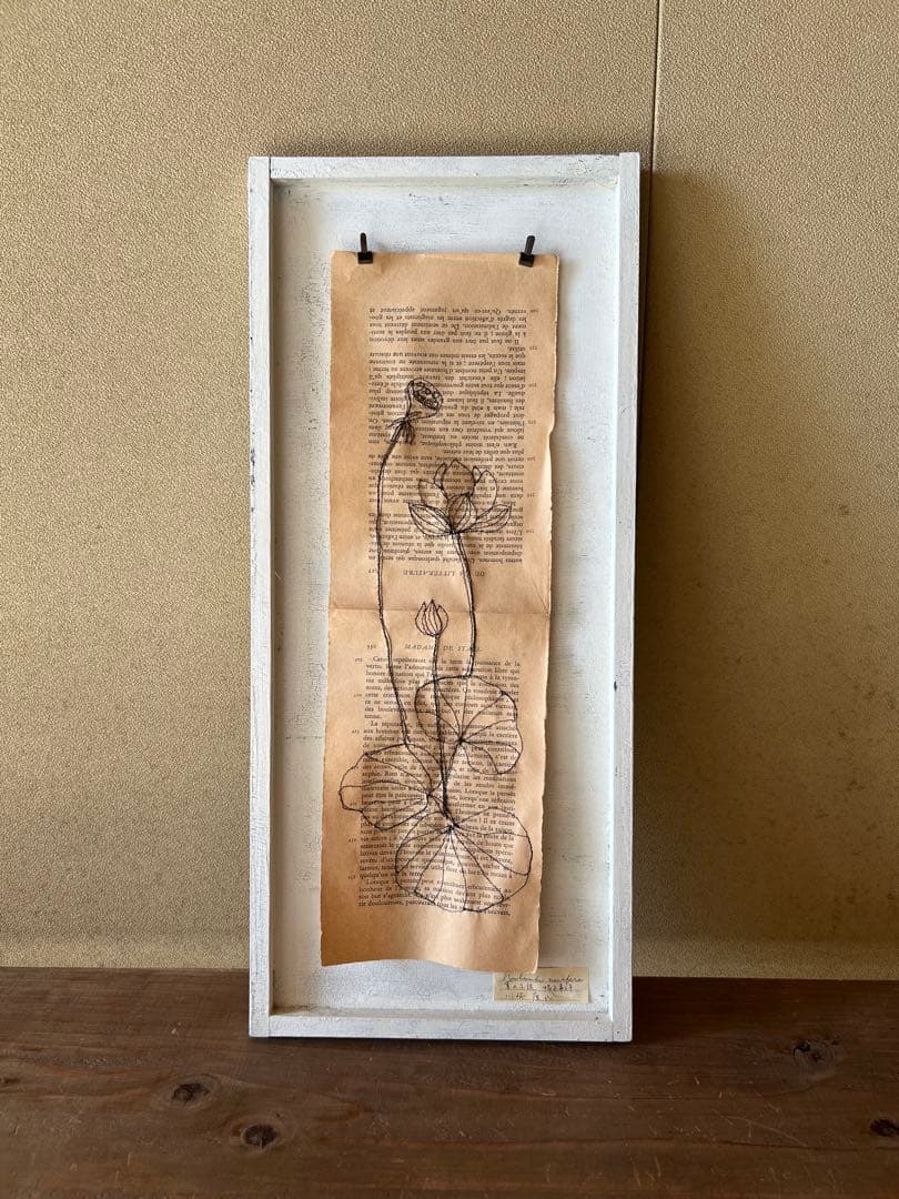 Nutel 渡邊笑理 アートパネル 45.4cm×19.8cm