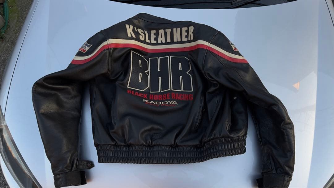 ジャケット・アウター KADOYA K'sLEATHER BLACK HORSE BHR