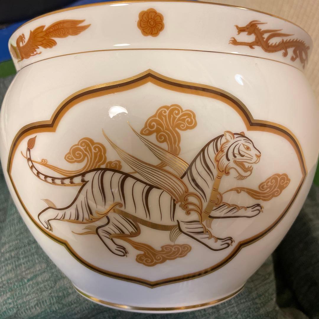 フランクリンポーセリン 四神之内 白虎 大倉陶園