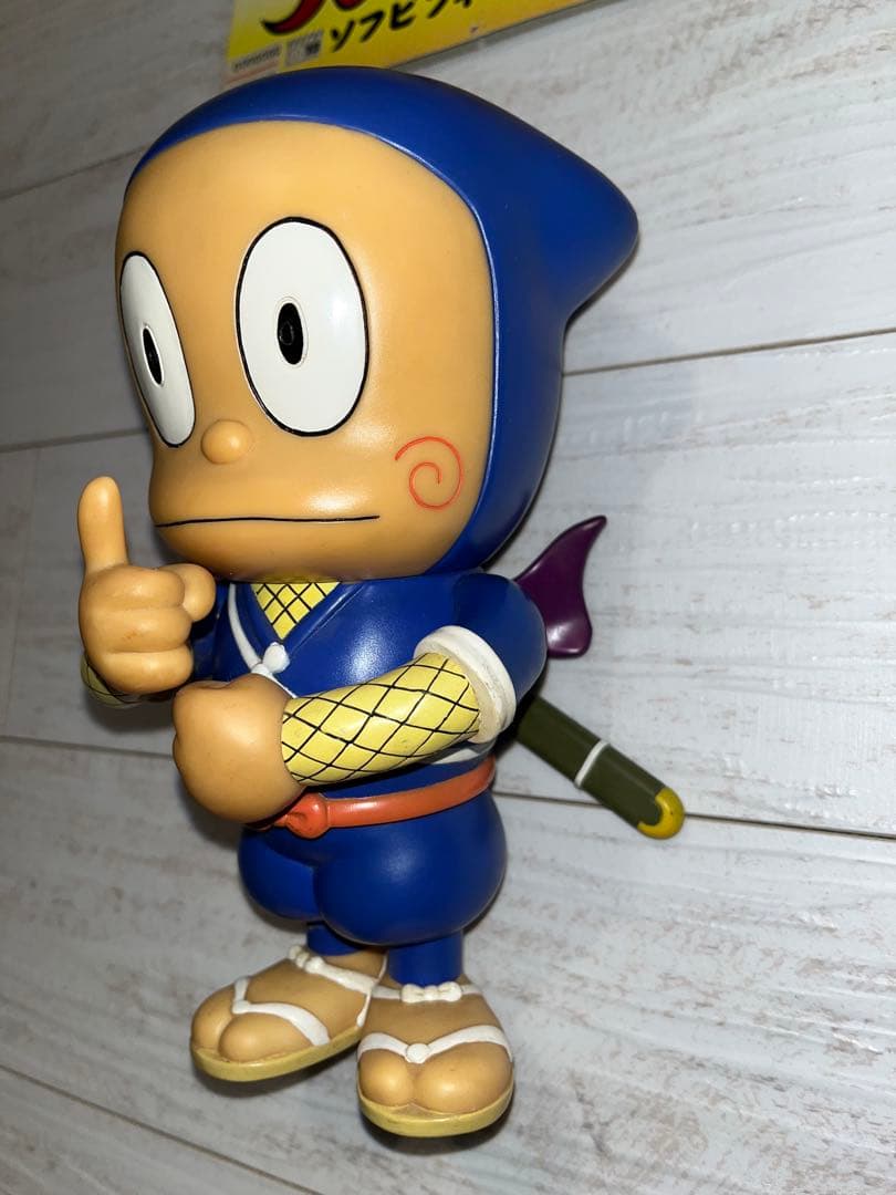 忍者ハットリくん - RUNA ソフビフィギュア 200mm 希少