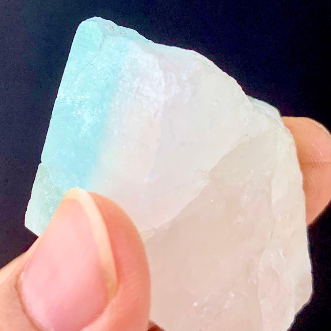 モルガマリン/バイカラーベリルH/モルガナイト×アクアマリン 原石